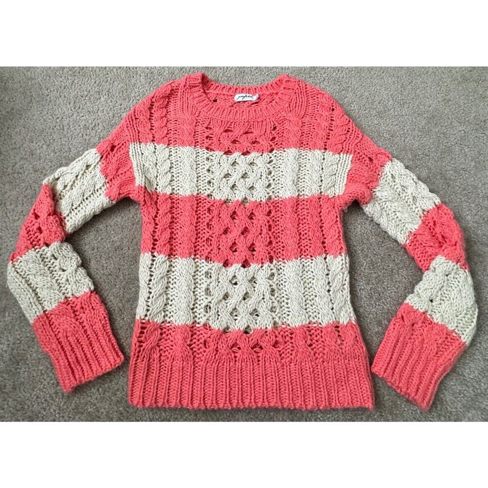Grafika Long Sleeve Chunky Soft Cozy Sweater Women Size X-LARGE Nwot
